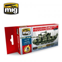 AMMO BY MIG A.MIG-7161 Modern Russian Camouflages Colors Vol. 2 