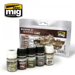AMMO BY MIG A.MIG-7443 German Camouflage Weathering Set
