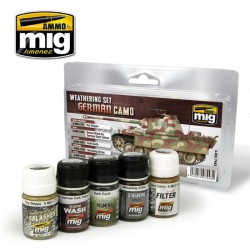 AMMO BY MIG A.MIG-7443 German Camo Weathering Set 