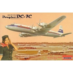RODEN 303 1/144 Douglas DC-7C Japan Airlines