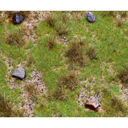 Faller 180476 HO 1/87 PREMIUM countryside segment, Meadow with boulders