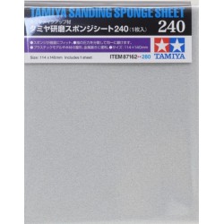 TAMIYA 87162 Eponge Abrasive P240