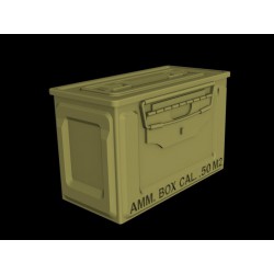 PANZER ART RE35-394 1/35 US Ammo Boxes for 0,5 ammo (metal patern)