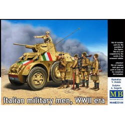 MASTERBOX MB35144 1/35 Italian military men,WWII era