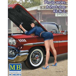 MASTERBOX MB24016 1/24 Pin-up series.A short stop.Kit No.2