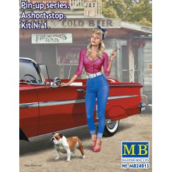 MASTERBOX MB24015 1/24 Pin-up series.A short stop.Kit No.1