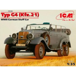 ICM 35538 1/35 Typ G4 (Kfz.21), WWII German Staff Car