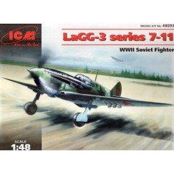 ICM 48093 1/48 LaGG-3 series1 7-11, WWII Soviet Fighter