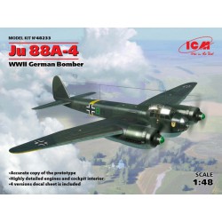ICM 48233 1/48 Ju 88A-4, WWII German Bomber