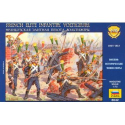 ZVEZDA 8042 1/72 French Voltigeurs Elite Infantry 1805-1813