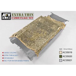 AFV CLUB AC35019 1/35 Extra Thin Camouflage Net (Desert Tan)