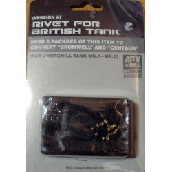 AFV CLUB AG35020 1/35 Rivet For Churchill Tank Mk1-Mk3