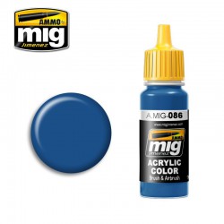 AMMO BY MIG A.MIG-0086 ACRYLIC COLOR Blue (RAL 5019) 17 ml.