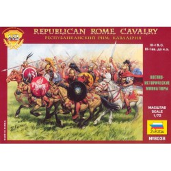 ZVEZDA 8038 1/72 Republican Rome. Cavalry III-I B.C.