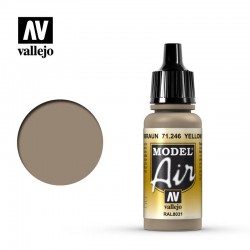 VALLEJO 71.246 Model Air Camouflage Sandbrown RAL 8031 Color 17 ml.