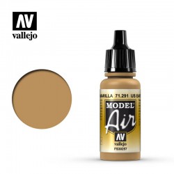 VALLEJO 71.291 Model Air US Earth Yellow Color 17 ml.