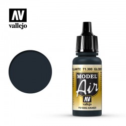 VALLEJO 71.300 Model Air Glossy Sea Blue Color 17 ml.