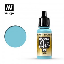 VALLEJO 71.317 Model Air AII SV. Gol Light Blue Color 17 ml.