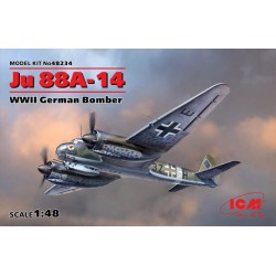 ICM 48234 1/48 Ju 88A-14, WWII Germann Bomber