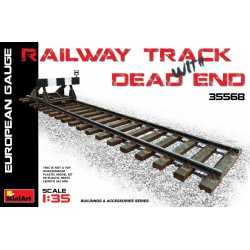 MINIART 35568 1/35 Railway Track With Dead End