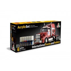 ITALERI 435AP Acrylic Set International Trucks and Trailers 6x20ml