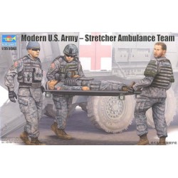 TRUMPETER 00430 1/35 Modern U.S. Army-Stretcher Ambulance Team