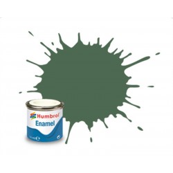 HUMBROL Enamel 76 Vert Uniforme Mat 14ml