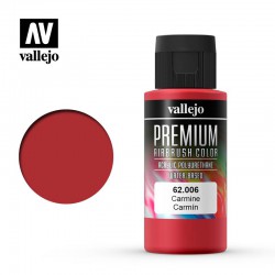 VALLEJO 62.006 Premium Color Carmíne Opaque 60 ml.