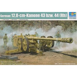 TRUMPETER 02312 1/35 German 12,8-cm-Kanone 43 bzw. 44 (Rh)