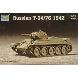 TRUMPETER 07206 1/72 Russian T-34/76 1942