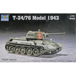 TRUMPETER 07208 1/72 T-34/76 Model 1943