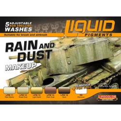 LifeColor LP03 Liquid Pigments Series Rain And Dust Makeup