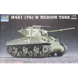 TRUMPETER 07222 1/72 M4A1 (76) W Medium Tank