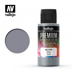 VALLEJO 62.019 Premium Color Grey Opaque 60 ml.