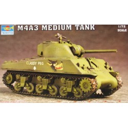 TRUMPETER 07224 1/72 M4A3 Medium Tank