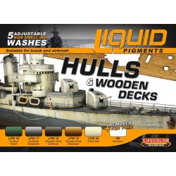 LifeColor LP04 Liquid Pigments Series Hulls & Wooden Decks