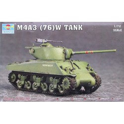 TRUMPETER 07226 1/72 M4A3 (76) W Tank