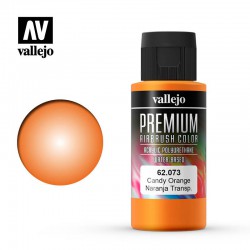 VALLEJO 62.073 Premium Color Candy Orange Candy 60 ml.
