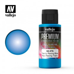 VALLEJO 62.076 Premium Color Candy Racing Blue Candy 60 ml.