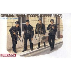 DRAGON 6087 1/35 German Naval Troops (Dieppe 1942)