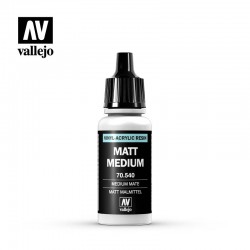 VALLEJO 70.540 Model Color 189 Matte Medium Auxiliary 17 ml.