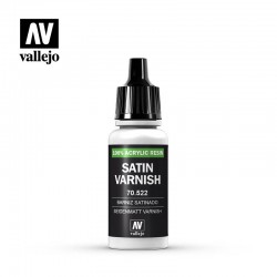 VALLEJO 70.522 Model Color 194 Permanent Satin Varnish Auxiliary 17 ml.