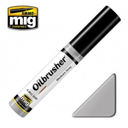AMMO BY MIG A.MIG-3509 Oilbrusher Gris Moyen – Medium Grey