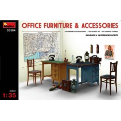MINIART 35564 1/35 Office Furniture & Accessories
