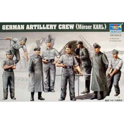TRUMPETER 00409 1/35 German Artillery Crew (Mörser KARL)