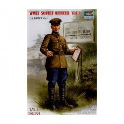 TRUMPETER 00703 1/16 WWII Soviet Officer Vol.1