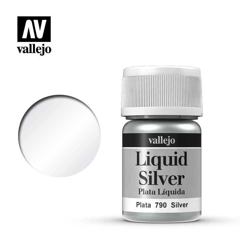 Peinture Vallejo FANTASY COLOR PRIMER SILVER 28021