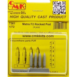 CMK 7361 1/72 Matra F2 Rocket Pod (4pcs)