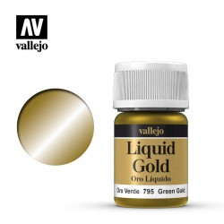 VALLEJO 70.795 LIQUID GOLD Green Gold 35 ml.