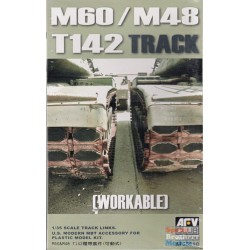 AFV CLUB AF35010 1/35 M60/M48 T142 Track Workable